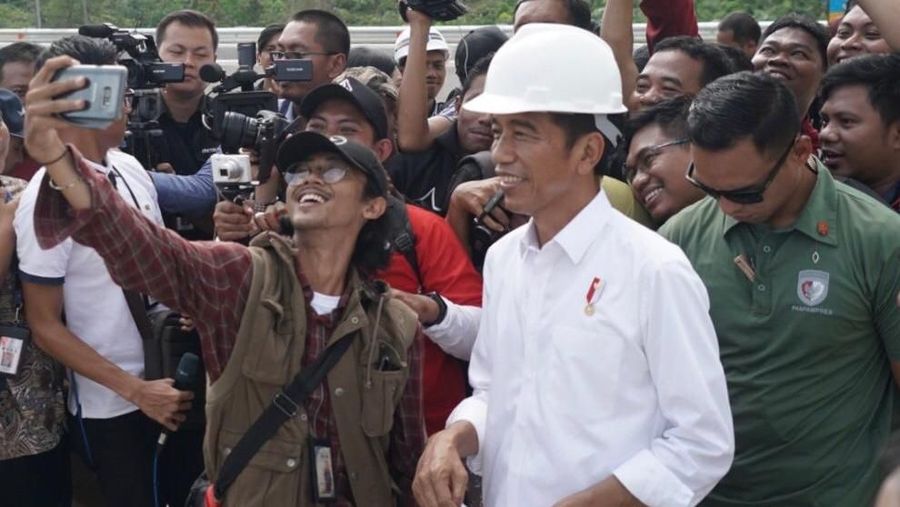 Kedatangan Presiden untuk meninjau salah satu wilayah yang akan menjadi calon Ibu Kota baru.