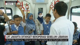 VIDEO: LRT Jakarta Ditarget Beroperasi Sebelum Lebaran