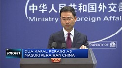 Dua Kapal Perang AS Masuki Perairan China