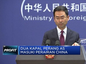 Dua Kapal Perang AS Masuki Perairan China