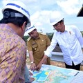 Blusukan ke Kaltim, Jokowi Tentukan Titik Istana Ibu Kota