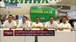 Garuda Indonesia Jawab Polemik Pencatatan Piutang Mahata