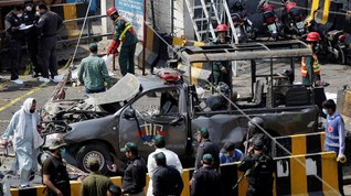 Ledakan di Kuil Sufi Pakistan, Tiga Orang Tewas