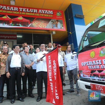 Operasi Pasar, Kementan Lepas Pasokan Telur Ayam Rp 23.000/kg