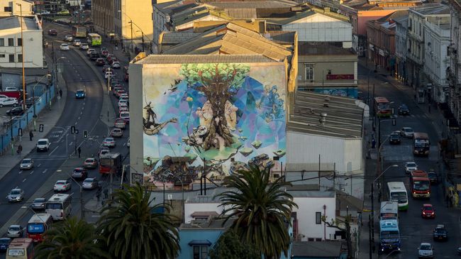 FOTO: 'Surga' Grafiti di Amerika Latin