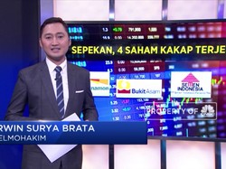4 Saham Kakap Ini Terjerembap Selama Sepekan