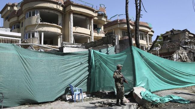 Teror Bom Buat Capres Afghanistan Ketakutan