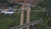 Jalan tol ini juga akan menghubungkan tol Purbaluenyi dan Cikopo-Palimanan (Cipali). (ANTARA FOTO/Puspa Perwitasari)