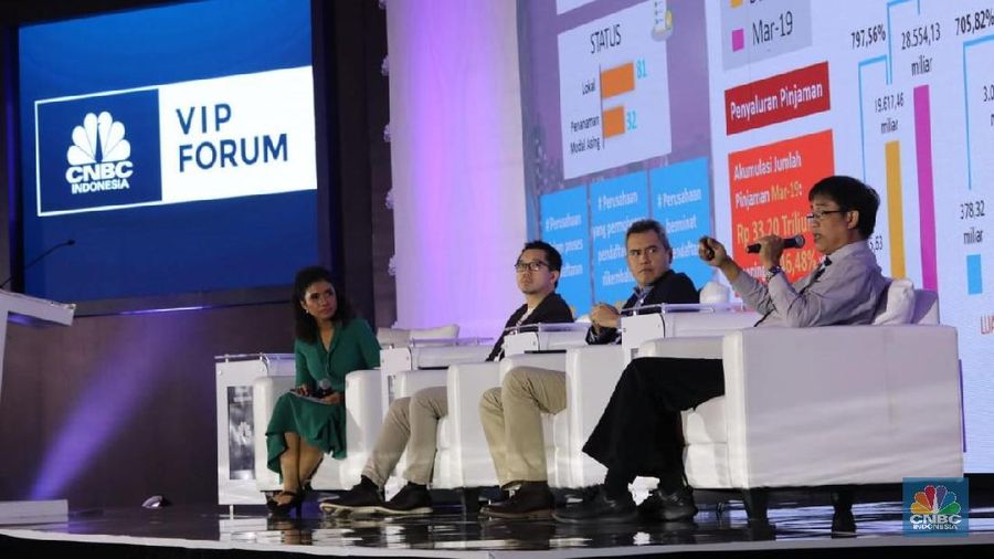 CNBC Indonesia menyelenggarakan CNBC Indonesia VIP Forum bertajuk 