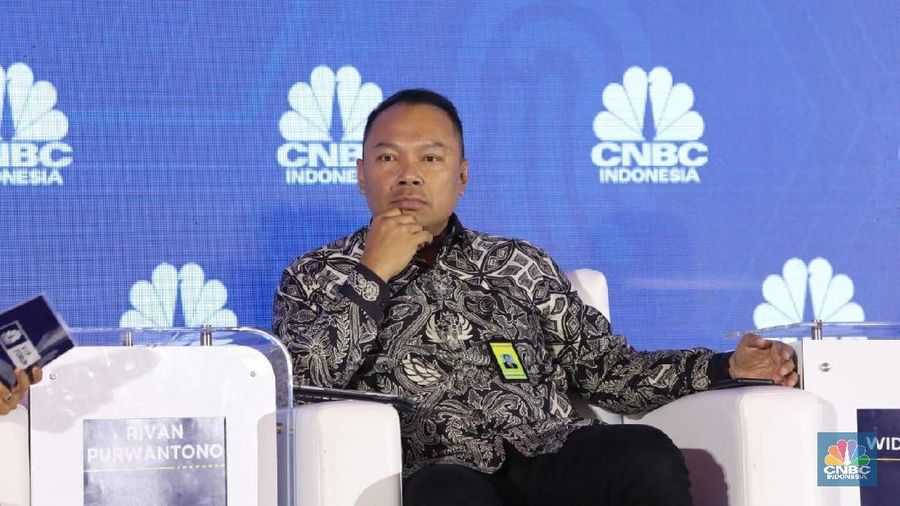 Direktur Konsumer Bukopin, Rivan A. Purwantono dalam acara CNBC Indonesia VIP Forum bertajuk 