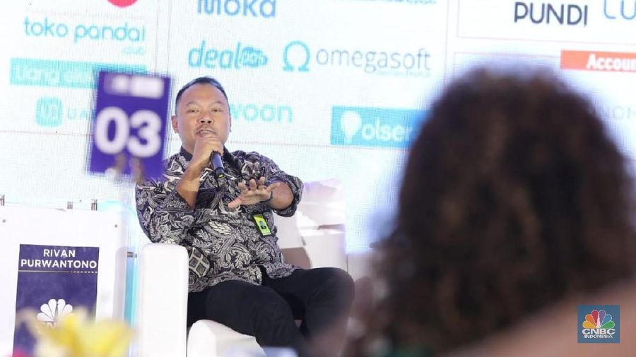 Rivan Purwantono Direktur Konsumer Bukopin menyatakan perbankan bisa berkolaborasi dengan fintech.