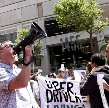 Sopir Uber Gelar Demo Jelang IPO, Ada Apa?