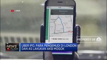 Uber IPO, Pengemudi di London dan AS Gelar Mogok