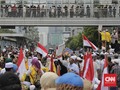 Polri Ancam Bubar Paksa Massa Menginap di KPU Jelang 22 Mei