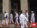 Massa Beratribut FPI Berkumpul di Istiqlal Sebelum ke Bawaslu