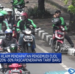 Grab Lanjutkan Tarif Baru Ojol
