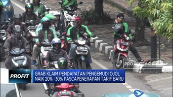 Grab Lanjutkan Tarif Baru Ojol