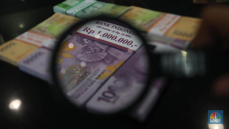 mata uang Rupiah (CNBC Indonesia/Muhammad Sabki)
