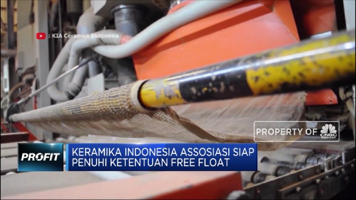 Henan Putihrai Masuk, Saham Keramika Indonesia Meroket