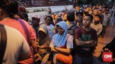 Pihak Vihara juga mengadakan buka puasa untuk kaum muslimin. Berbuka gratis digelar di Klenteng Tek le hingga 29 Mei mendatang. (CNN Indonesia/Adhi Wicaksono)