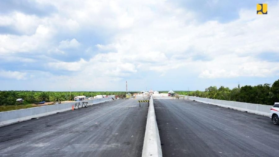 Progres pembangunan proyek Tol Manado-Bitung telah mencapai 70,38%.