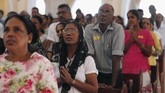 Uskup Agung Kolombo, Kardinal Malcolm Ranjith, pada Kamis (9/5) mengatakan ibadah akan dilakukan pekan ini di keuskupannya. (REUTERS/Dinuka Liyanawatte)