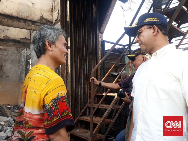 Anies Temui KAI Bahas Rencana Tata Ulang Kampung Bandan