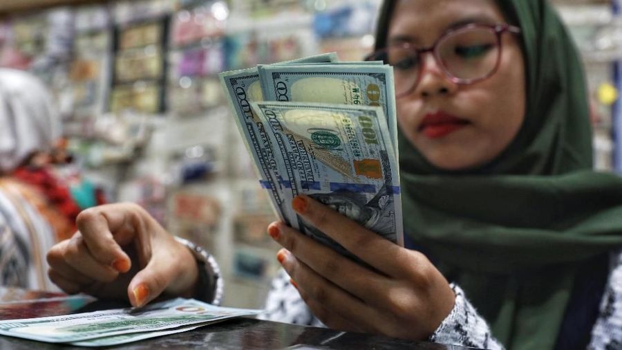 Ilustrasi Dollar (վ/Andrean Kristianto)