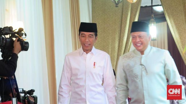 Jokowi Disebut Lebih Betah Bertemu Bamsoet daripada Airlangga