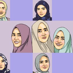 7 Designer Milenial Berhijab dengan Prestasi Luar Biasa