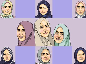 7 Designer Milenial Berhijab dengan Prestasi Luar Biasa