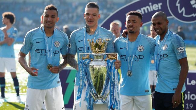 640 Gambar gambar man city juara Terkini