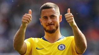 Mourinho Dukung Hazard Hijrah ke Real Madrid