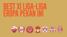 INFOGRAFIS: Best XI Liga-liga Eropa Pekan Ini