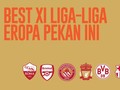 INFOGRAFIS: Best XI Liga-liga Eropa Pekan Ini