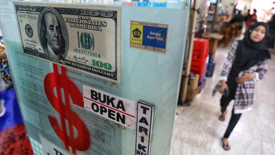 Ilustrasi Dollar (վ/Andrean Kristianto)
