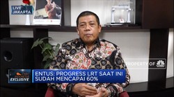 Progress LRT Jabodebek Capai 60%
