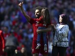 Aksi Mesra Mo Salah dan Putri Kecilnya di Lapangan Hijau
