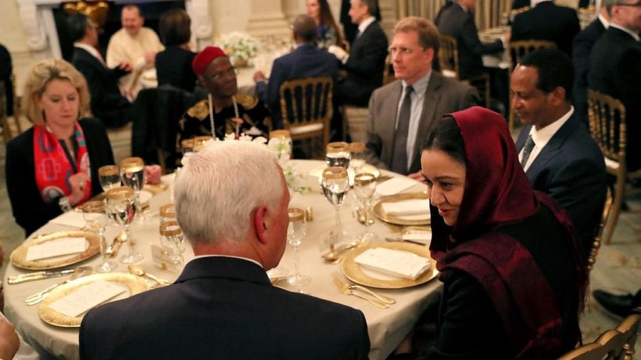 Tahun ini adalah tahun kedua Trump melanjuti tradisi yang selalu diadakan yaitu buka puasa bersama saat bulan Ramadan di Gedung Putih.