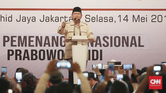 Prabowo Tolak Rekapitulasi Suara, Bukan Pelanggaran Pemilu
