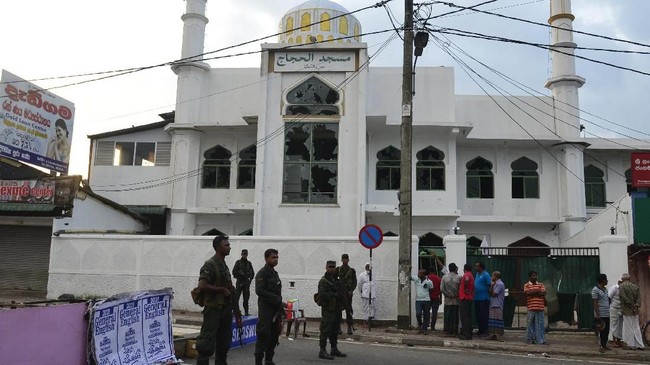 FOTO: Masjid, Saksi Bisu Bentrokan Anti-Muslim di Sri Lanka