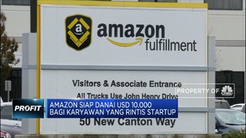 Amazon Danai Karyawan yang Rintis Startup