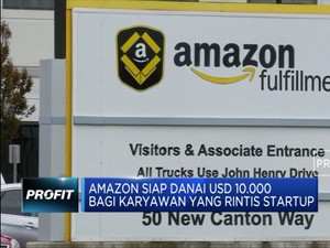 Amazon Danai Karyawan yang Rintis Startup