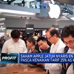 Apple Korban Perang Dagang AS-China