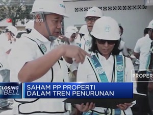 Saham PP Properti Dalam Tren Penurunan