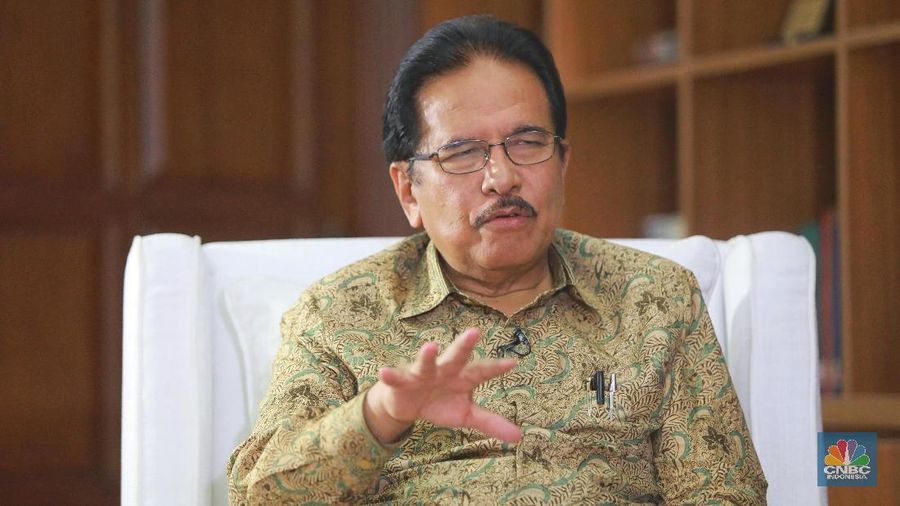 Menteri Agraria dan Tata Ruang Indonesia, Sofyan Djalil (CNBC Indonesia/Andrean Kristianto)