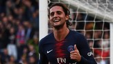 Adrien Rabiot menjalani musim yang tidak menyenangkan di Paris Saint-Germain bersama pelatih Thomas Tuchel dan memiliki kans mencoba peruntungan di liga Inggris. (Anne-Christine POUJOULAT/AFP)