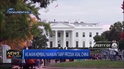 Trump Bersiap Kembali Naikan Tarif Impor Barang China