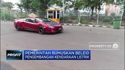 Pemerintah Rumuskan Beleid Pengembangan Kendaraan Listrik