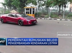 Pemerintah Rumuskan Beleid Pengembangan Kendaraan Listrik